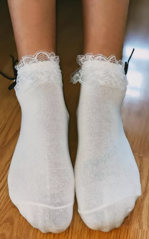 Who likes white with alittle lace 😍 by SoullessSoles