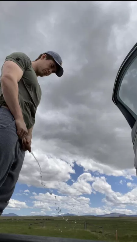 Who needs a roadside shower?💦💦💦 by Jackpackage71