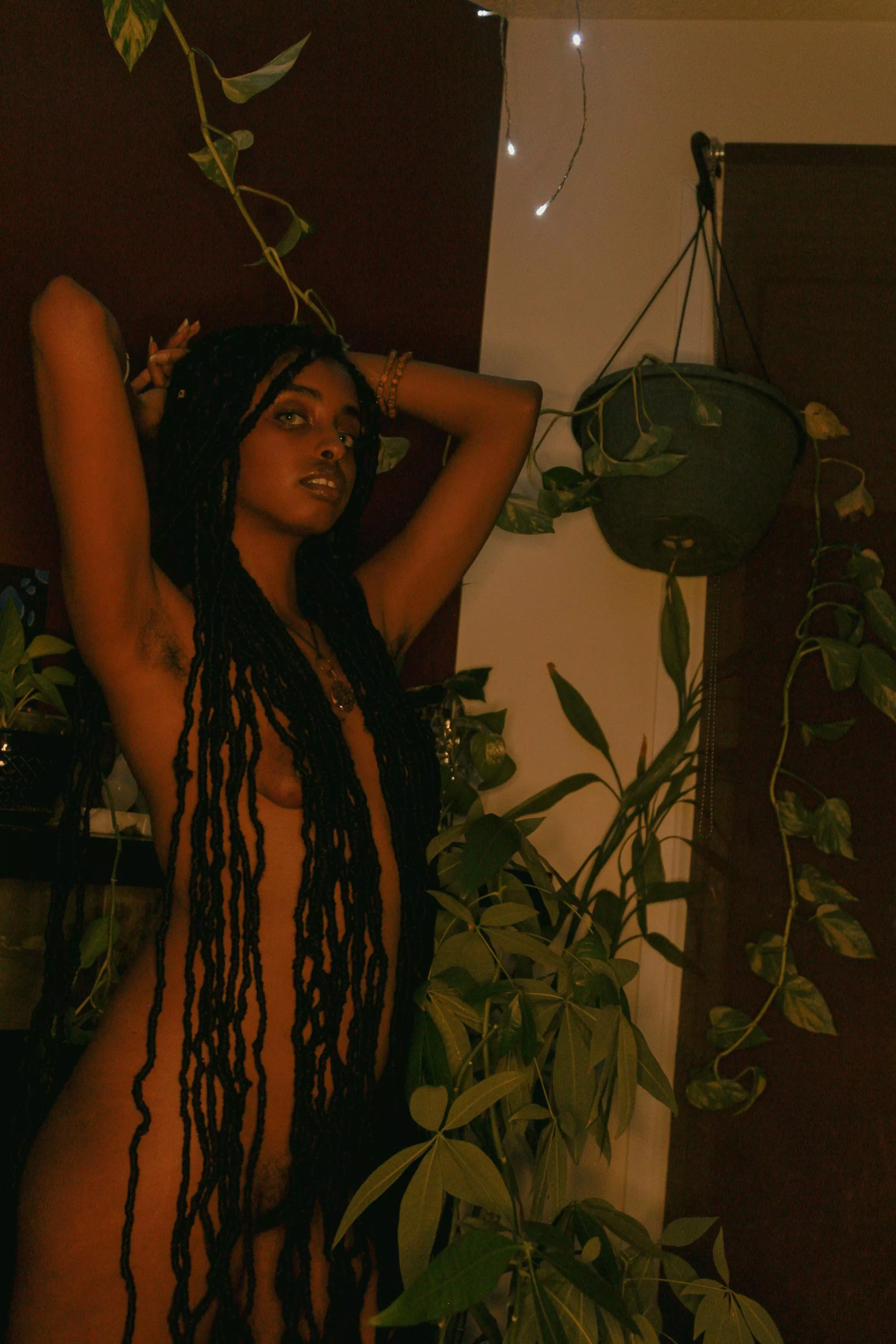 Who needs clothing? I'm covered enough 😘 posted by AfricanNakedHippy