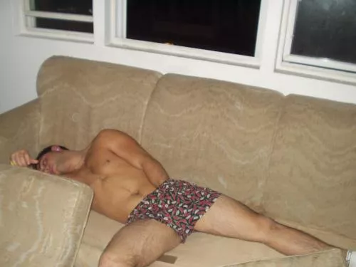 Who needs cushions? posted by menareamazing