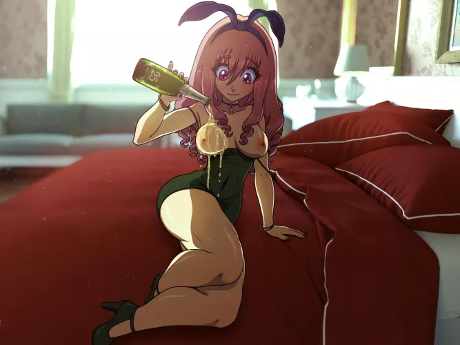 Who needs glasses, when you can drink it from the nipple by Barry_Benson_BEE