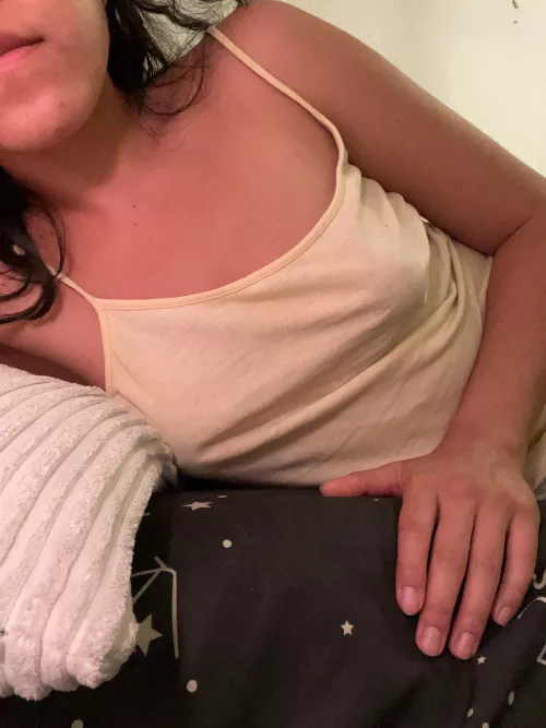 Who sleeps with a bra on anyway? ;) by lunarcrabbyram