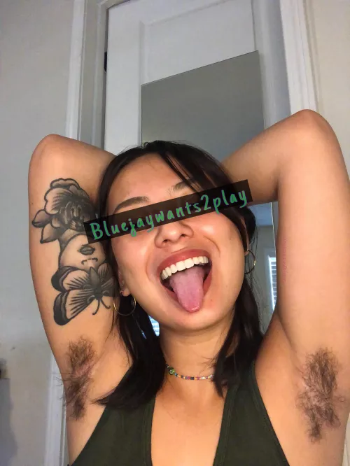 Who thinks hairy armpits are sexy?? by bluejaywants2play