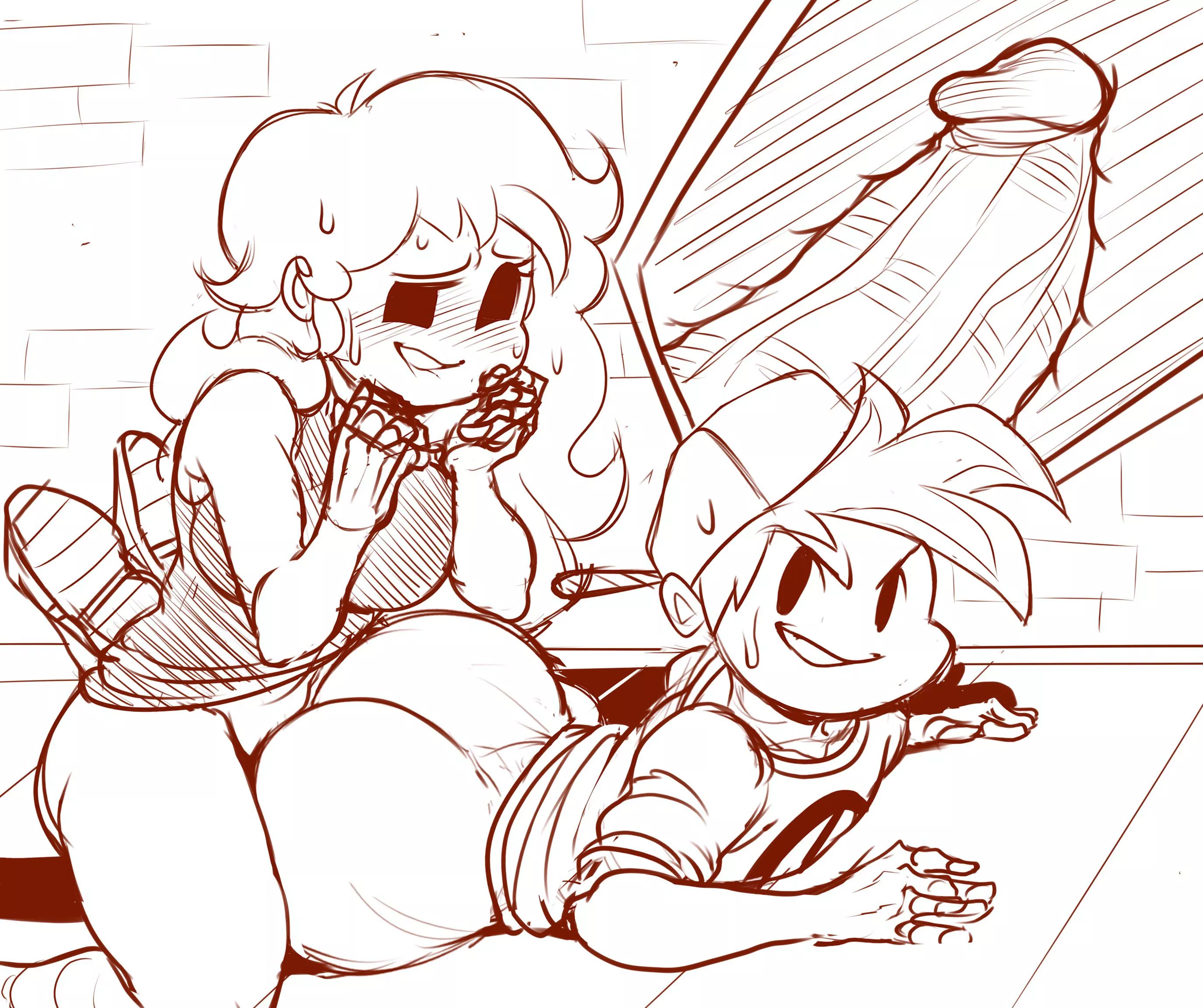 Who wants a taste of Girlfriend’s thick cock? posted by Goonerbyday