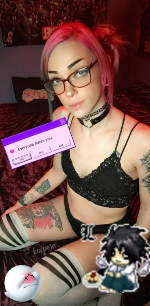 who wants cuddles? 🖤 by kaepora94