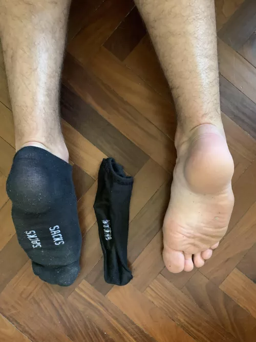 Who wants my smelly socks? by FlimsyBunny