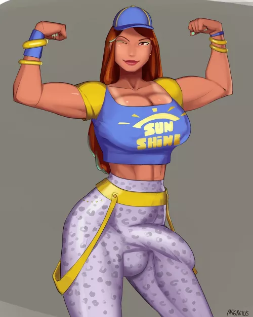 Who wants these gains and my meat? by kik-Somakoi