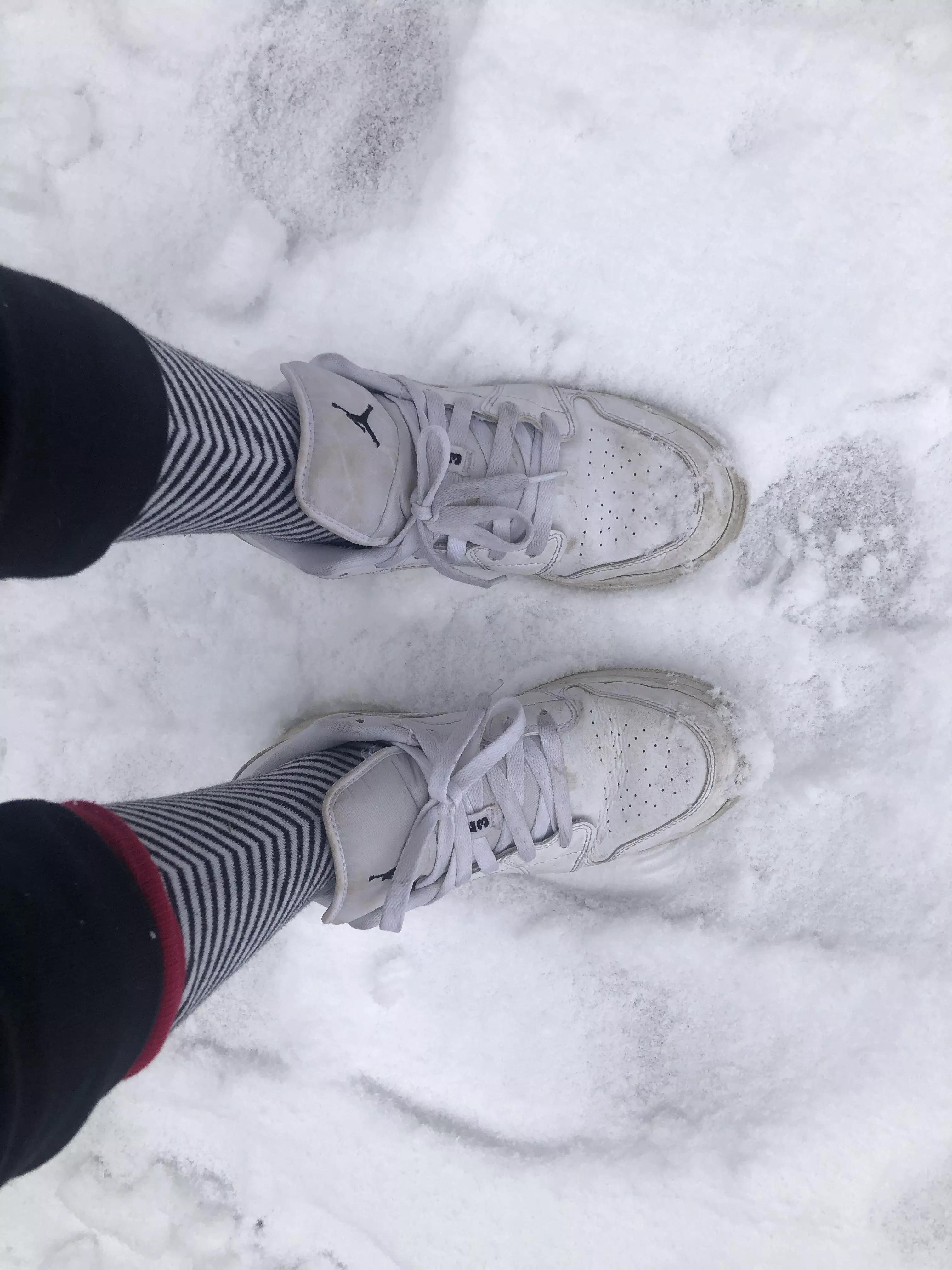 Who wants these pair of sweaty snowy socks?! posted by angels-food-cake