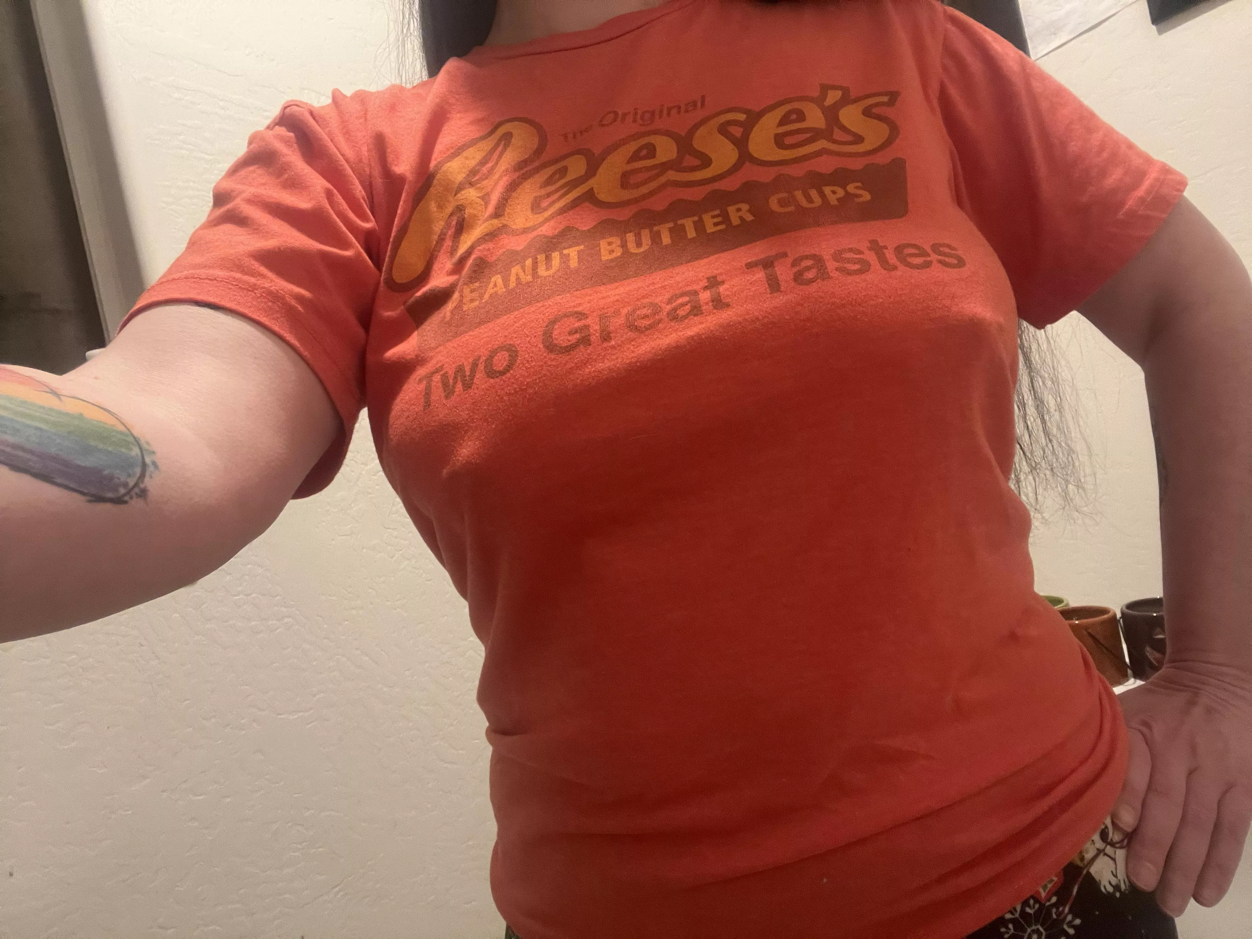 Who wants to come eat my Reese’s pieces? 😋 posted by disco_bisquick