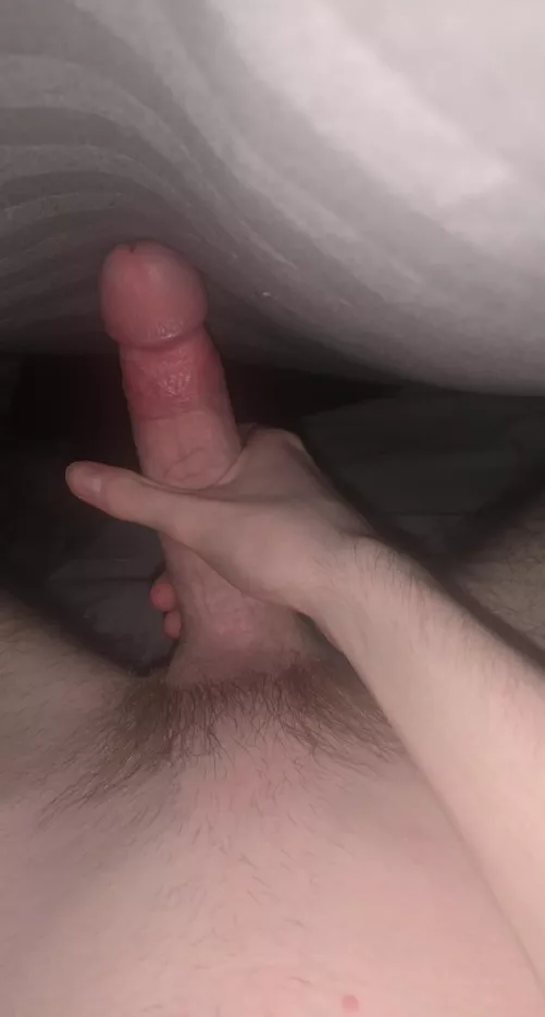 who wants to come under the covers with my 18 year old cock? by FB151102