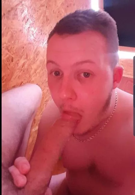 who wants to see this dissapear balls deep down my throat?? info to vids on my profile! by wezzie87