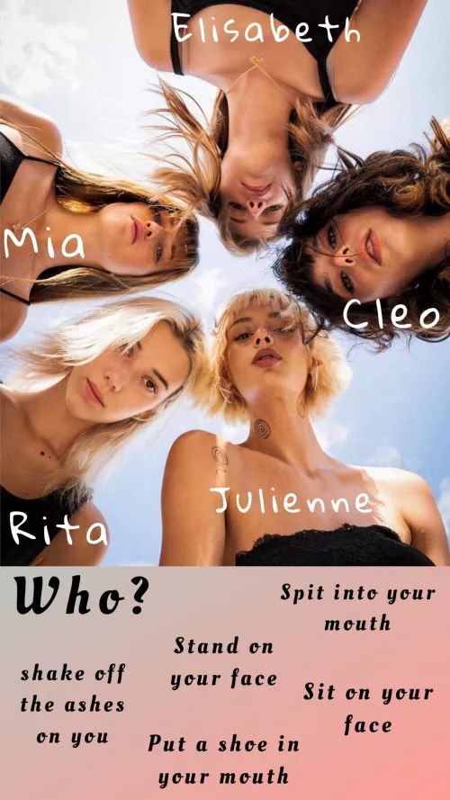 Who will do what? by nsfcake