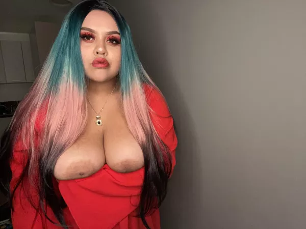 Who would knock me up, in this red dress. by Cassidyviolette