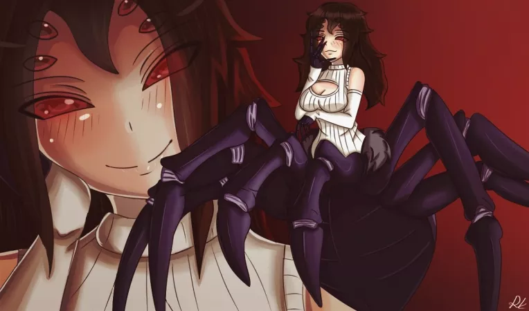 Wholesome looking spooder by ScrimshawSnuffer