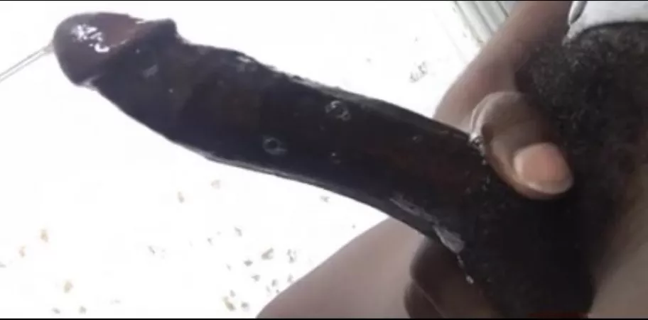 Who’s down to suck this soft big black cock by DLBBC2003