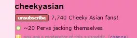 who's jacking? say hi to cheeky :) posted by cheekyasian