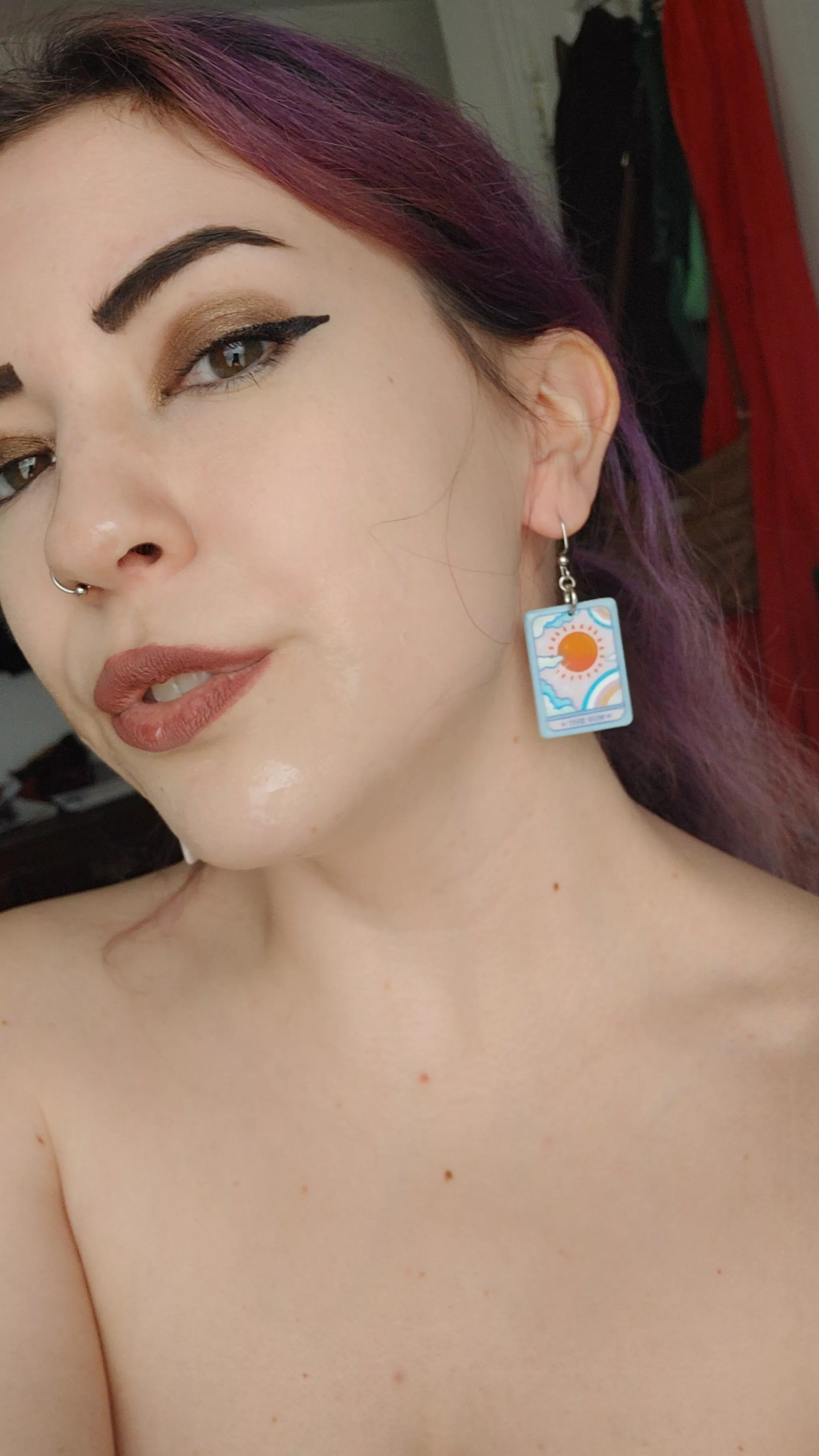 who's licking my face clean? posted by LilRedVelvettt