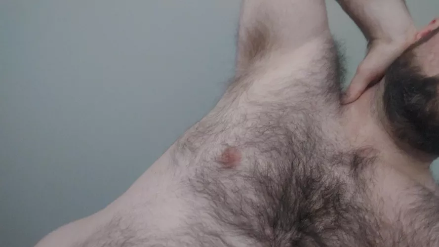 Who's running their hands though my chest? by MAJ0504