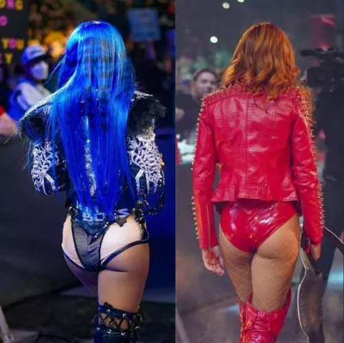 Whose ass do you prefer? And why Sasha Banks or Becky Lynch by xxtmoney619xx