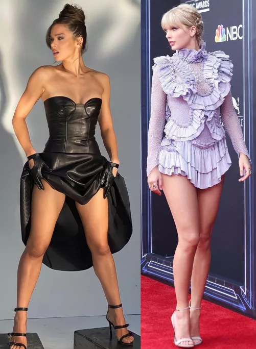Whose legs get you off easier: Taylor Swift or Hailee Steinfeld by KoolCat89