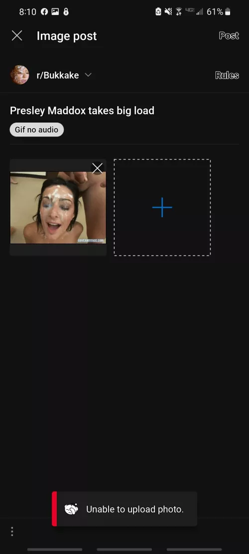 Why cant i post certain gifs and pics, can someone explain?
