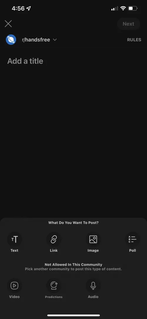 Why do I keep getting told no videos are allowed in this group?