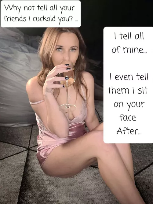 Why don't you tell your friends ? by cheeeeekymissy