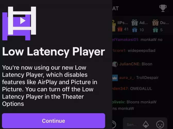 Why is Picture in Picture disabled for low latency, this makes no sense? by justsandro