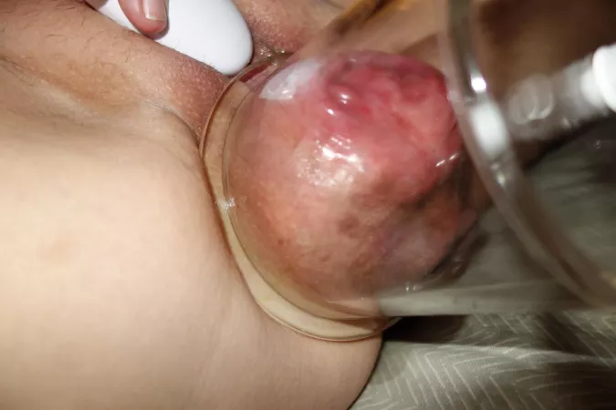 Why yes thats my wife cunt & ass all pumped out in the same cup! by jonmja