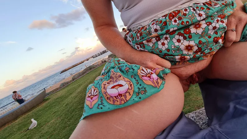 Widespread Wednesday! Forgetting panties when out for dinner in Redcliffe 😈 by Bubblegoose151