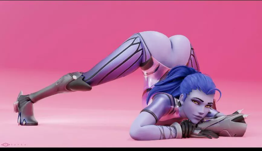 Widowmaker bent over ready to be fucked by Originalname2472