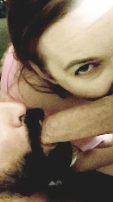 Wi(f)e (34)and I (42) sharing our young guest by orourked