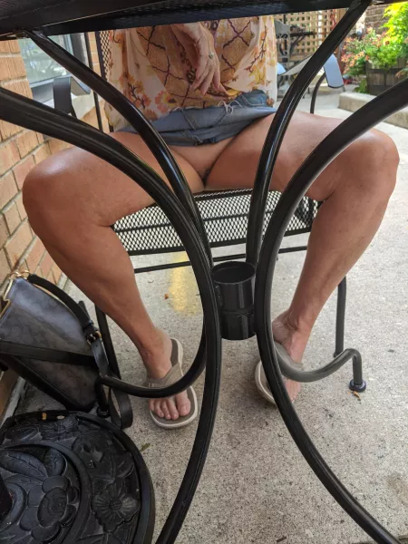 Wife at the Cafe by funcouple60