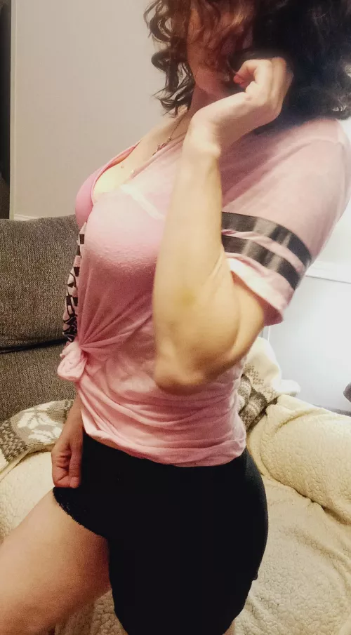 Wife does not think anyone would be interested anymore. Tell her what you would want to do to her. by tossoutbicouple2427