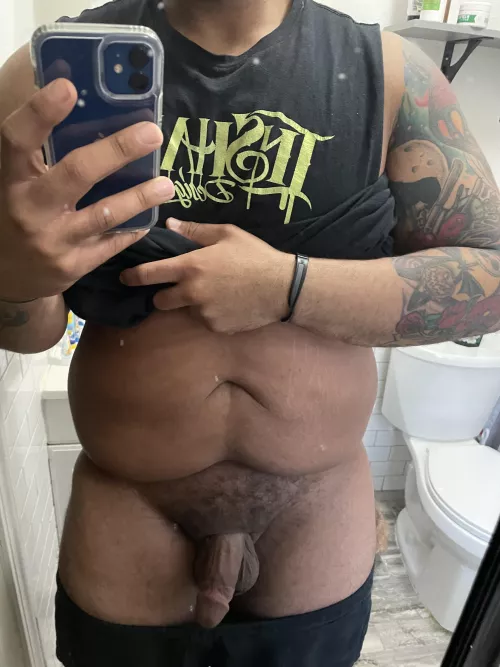 Wife made me put in work last night! How’s your Tuesday going? by beezy2times