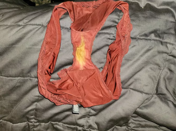 Wife's 2 day wear panties were laying on the floor this morning by smalldickhubby2020