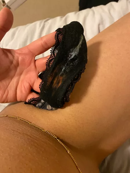 Wife's messy black ones presented for me by lemon-twist