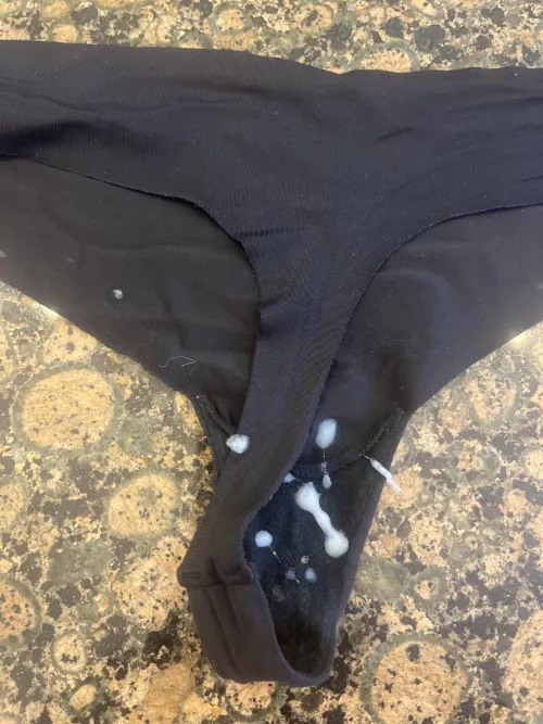 Wife’s post gym/run panties again. by Tanderso81