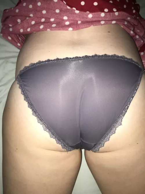 Wife’s satin panties 🖤 by kibuka25