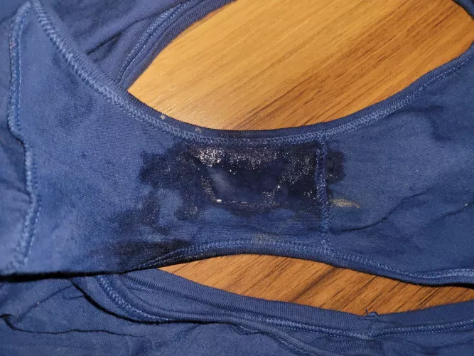 Wife's sisters cummed panties by usedpantyman