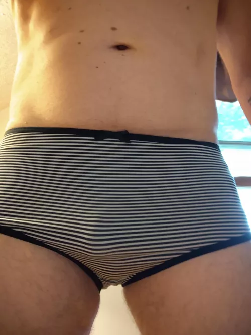 Wife's striped panties by pantiesaredrenched