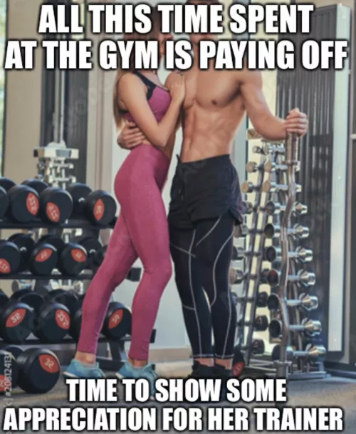 Wifey and personal trainer 😍 by mbasi