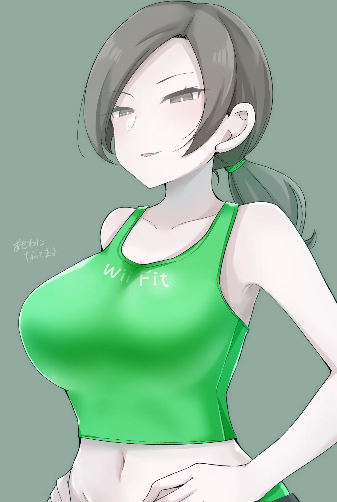 Wii Fit Trainer (縮こま里) nudes GLAMOURHOUND