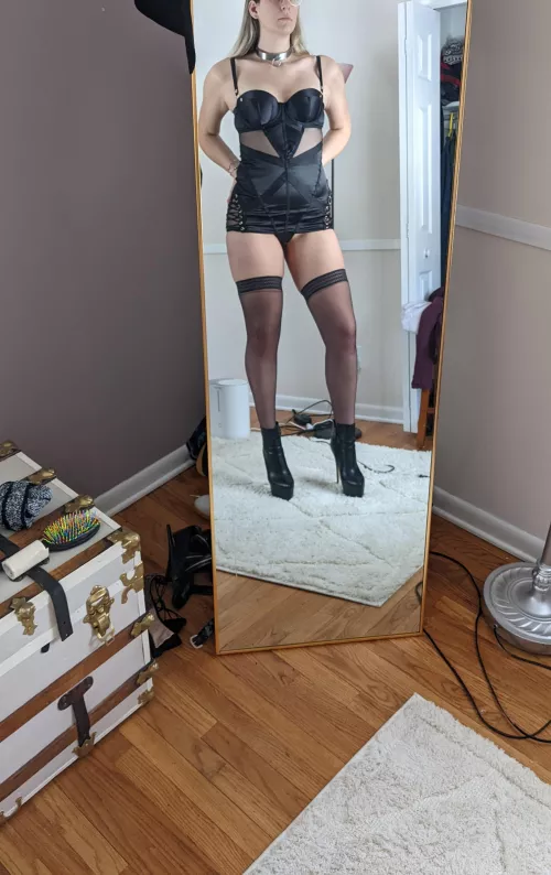 Will be wearing under my outwear, all day 🥰 by collaredbabe