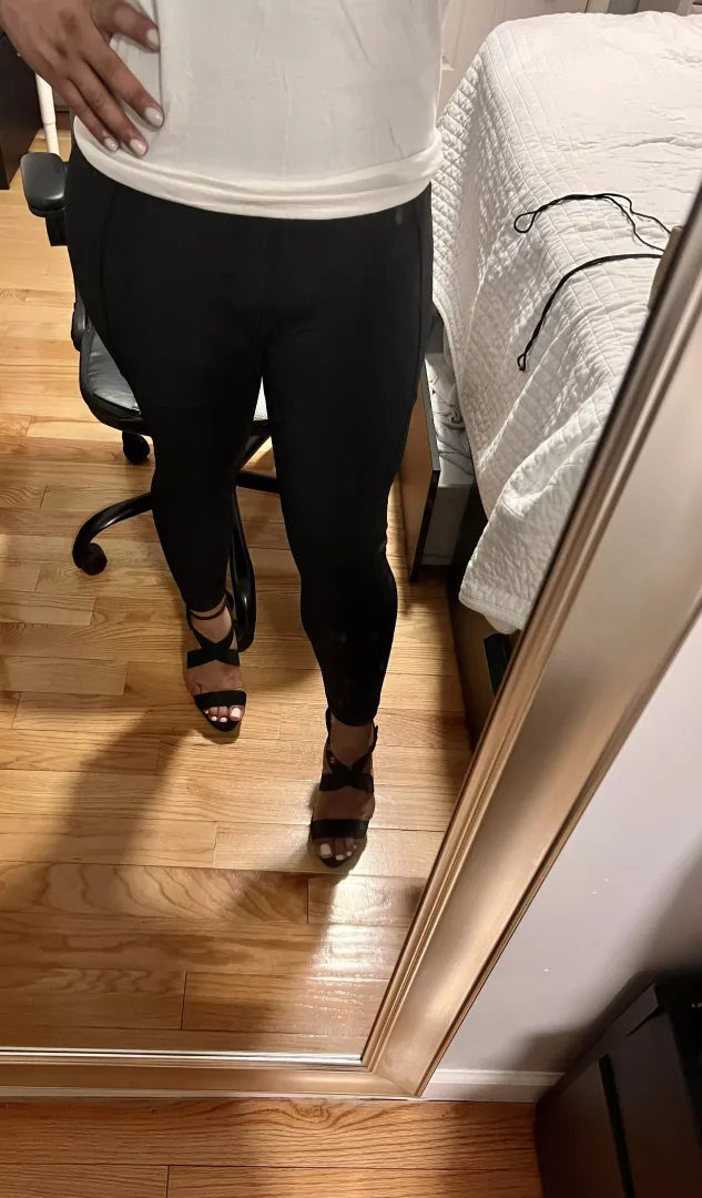 Will you take my heels off for me? posted by PrincessAri6969