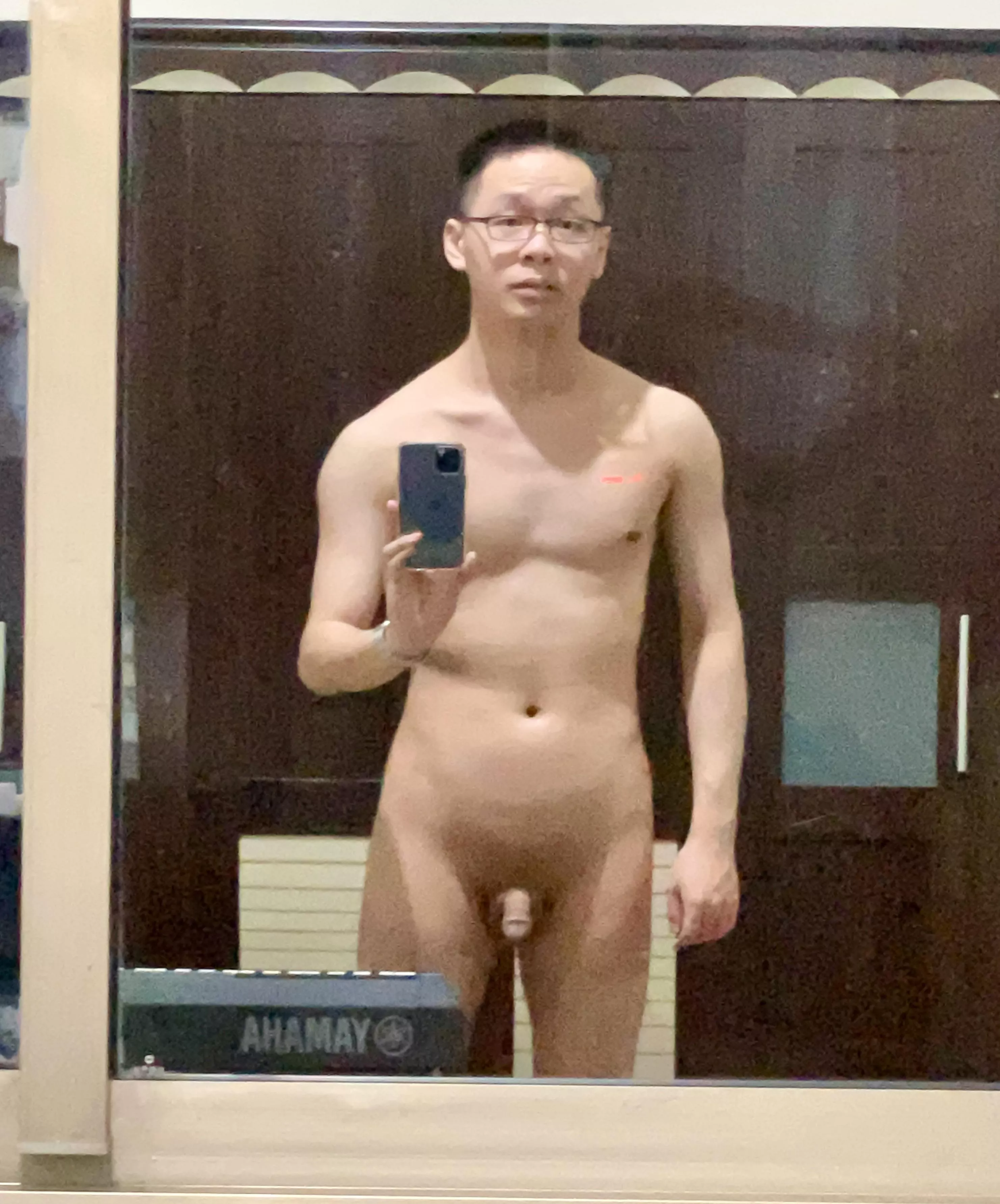 Window reflection of my tiny dick (I’m more of a grower…) posted by jefflin555