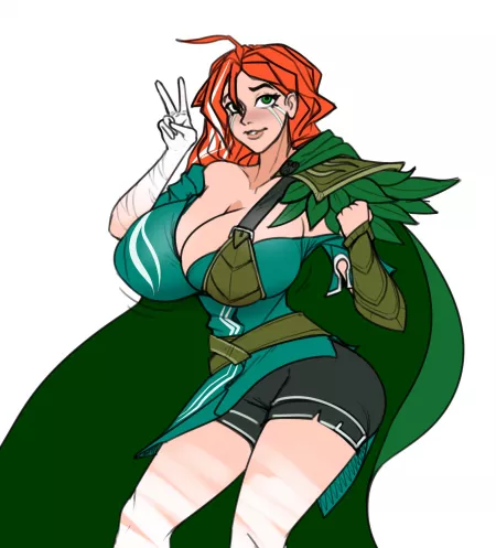 Windranger's new model gave her quite the upgrade (Lewdreaper) by OneHandedStories