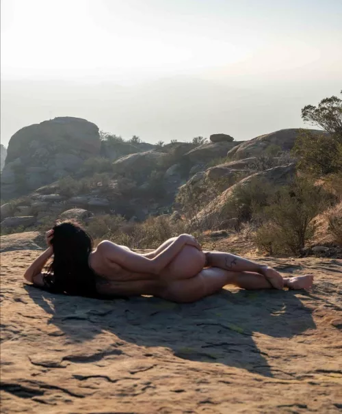 Winter nude adventurous in So-Cal. by Fascinatingoutdoors