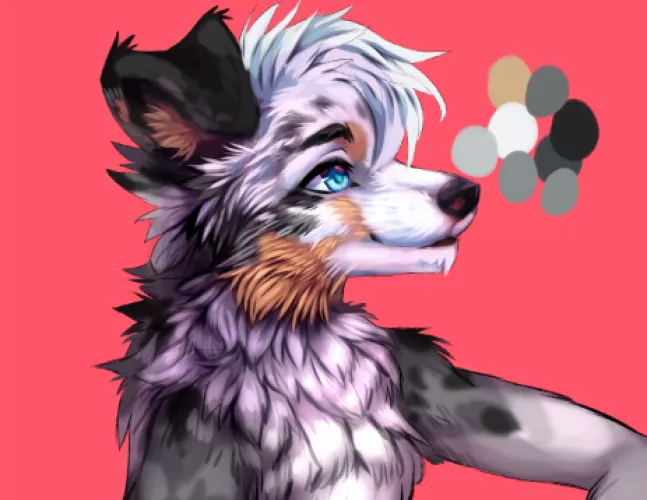 WIP! So far Ive been concentrating mainly on the face. Not really liking how it's looking so far, but hopefully if I keep working on it, I'll start to like it :,D ⚠️I’m in an emergency situation right now, so commissions would be highly appreciat by Pawsy888
