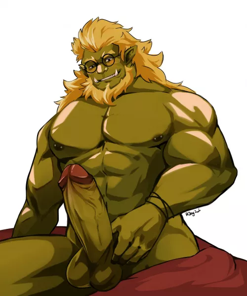 Wise Academic Orc Daddy (@RJay_owo) by Affectionate-Lead-38